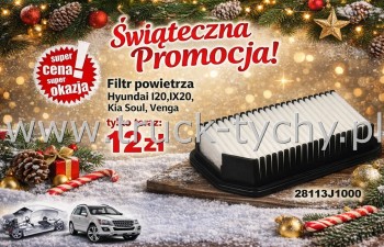 Filtr powietrza Hyundai I20,IX20, Kia Soul, Venga