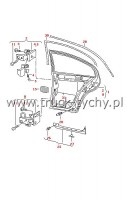 USZCZELKA DRZWI WEWNTRZNA TY SKODA OCTAVIA I